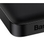 Baseus Bıpow 15W Hızlı Şarj 10000 Mah Led Göstergeli Powerbank - Siyah